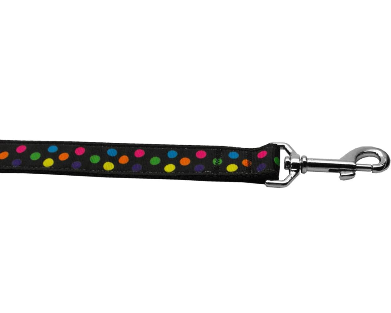 Pet Dog & Cat Nylon Collar or Leash, "Black Multi Dot" Cat Collar
