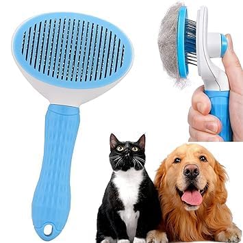 Dakmo Dog Hair Brush For Golden Retriever, Labrador, German Sherperd, Shih Tzu, Doberman, Rottweiler, Beagle, Husky, Pomeranian 