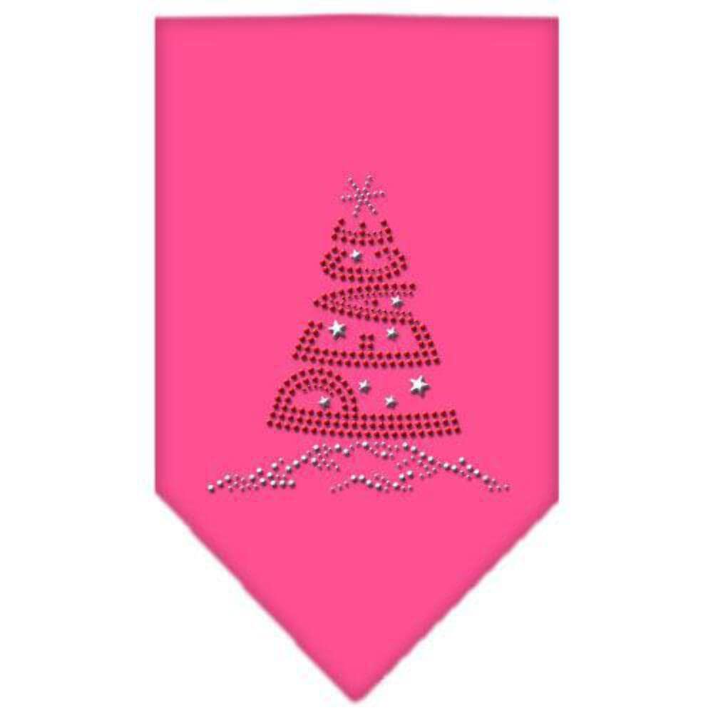 Mirage Pet Products Peace Tree Rhinestone Bandana, Large, Turquoise
