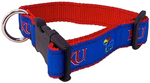 College Dog Collar (Large, Kansas)