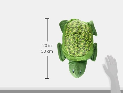Marshall Pet Products Turtle Tunnel, Green Nylon, 9.5 x 7.6 x 3 inches, Model FT-365
