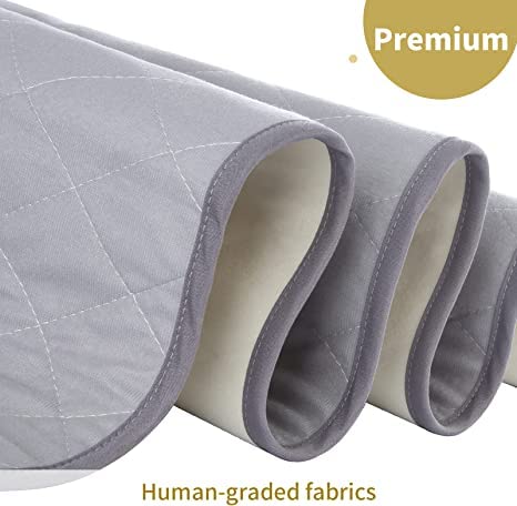 Coolshields Washable Puppy Dog Pee Pad, 34' X52' Extra Large, Waterproof Whelping Training Mat For Playpen Crate, Floor, Bed,Sofa And Trunk [Premium Fabrics That Can Be Used By Humans]