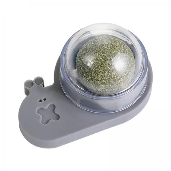 Merishopp 4Xcatnip Ball Toys SelfAdhensive Interactive Teeth Grinding Toy Table Gray | Pet Supplies | Cat Supplies | Toys