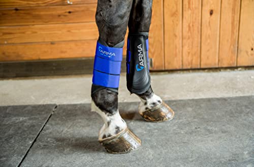 Shires ARMA Air Motion Brushing Boots (Royal, Cob)