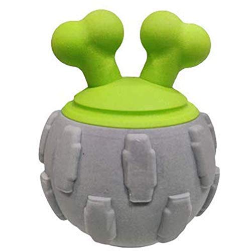 Dog Trust Interactive Squeaky Ball Toy For Dog/Puppy. (Colors May Vary)
