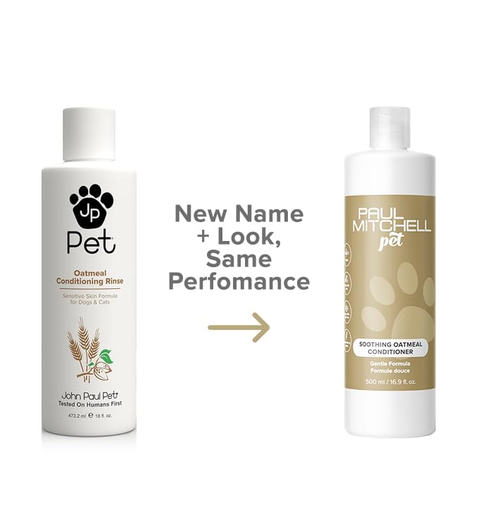 Paul Mitchell Pet Soothing Oatmeal Conditioner, Gentle Formula, 16.9 fl. oz.