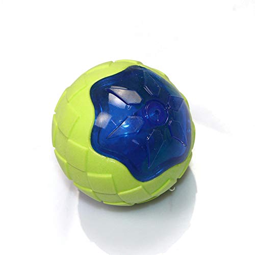 Dog Trust Led & Squeaker Ball Toy For Dog (Color May Very)(Pack Of 1 Pcs)