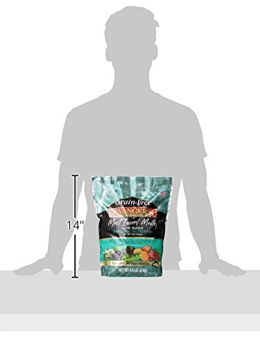 Evangers Grain-Free Meat Lovers Medley with Rabbit Dry Cat Food, 4.4 lb Bag