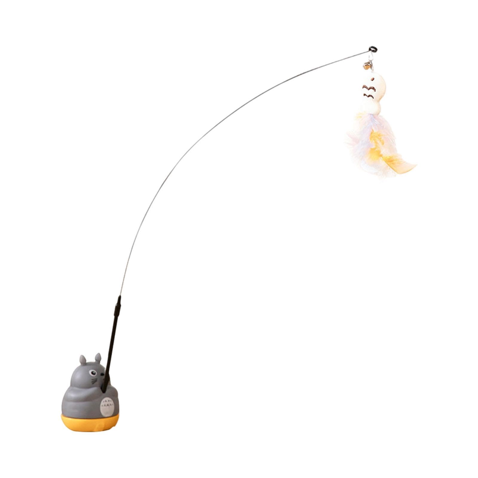 Enakshi Cat Wand Toy Exerciser Cat Enrichment Toy For Kitten Cats Of All Ages Kitty|Pet Supplies | Cat Supplies | Toys