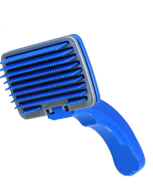 Professional Slicker Brush For Dogs And Cats SelfCleaning Grooming Comb For Dematting Detangling & Deshedding