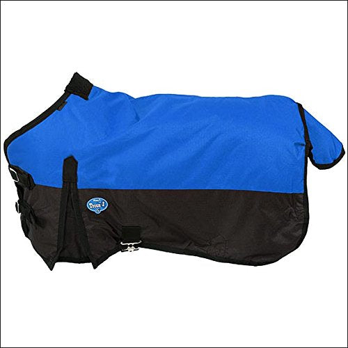 Tough 1 600D Waterproof Poly Miniature Turnout Blanket, Royal Blue, 36''