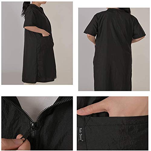 Dhxyzzb Waterproof Salon Smock Jacket Dog Pet Grooming Smock Hairdresser Smock Barber Apron For Men Women(Xl)
