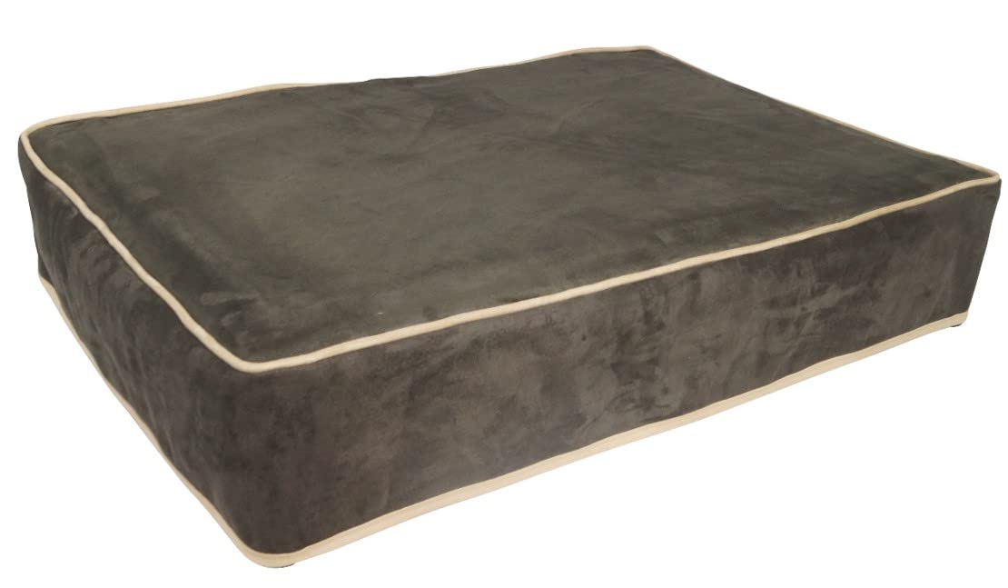 Kuranda Microsuede Slipcover - X-Large - 44' X 27' - Microsuede - Smoke
