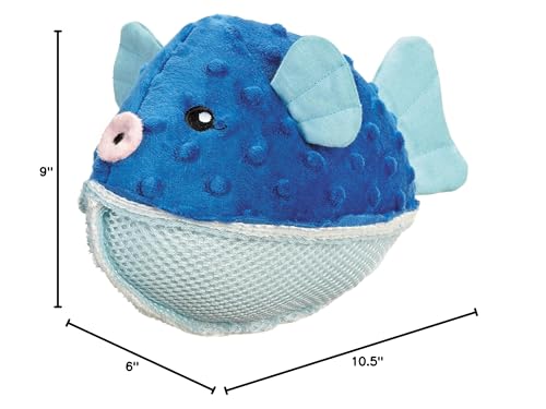 Grriggles Aqua Dudes Ball Shaped Chew Dog Toy
