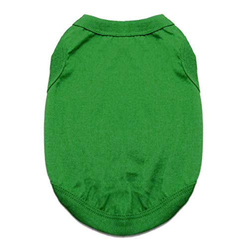 Doggie Design Cotton Dog Tank - Emerald Green (Small)