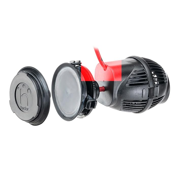 Hydor Koralia Evolution Wave Pump 1400-1500 GPH, Black, Model P29501, Cotton Material