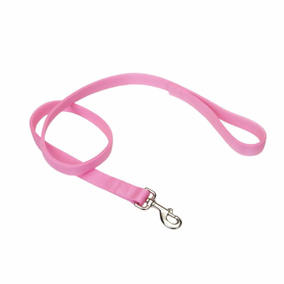 Coastal Pet Double-Ply Dog Leash - Bolt Snap Attachment to Collars and Harnesses - Nylon Dog Walking Leash for Small, Medium and