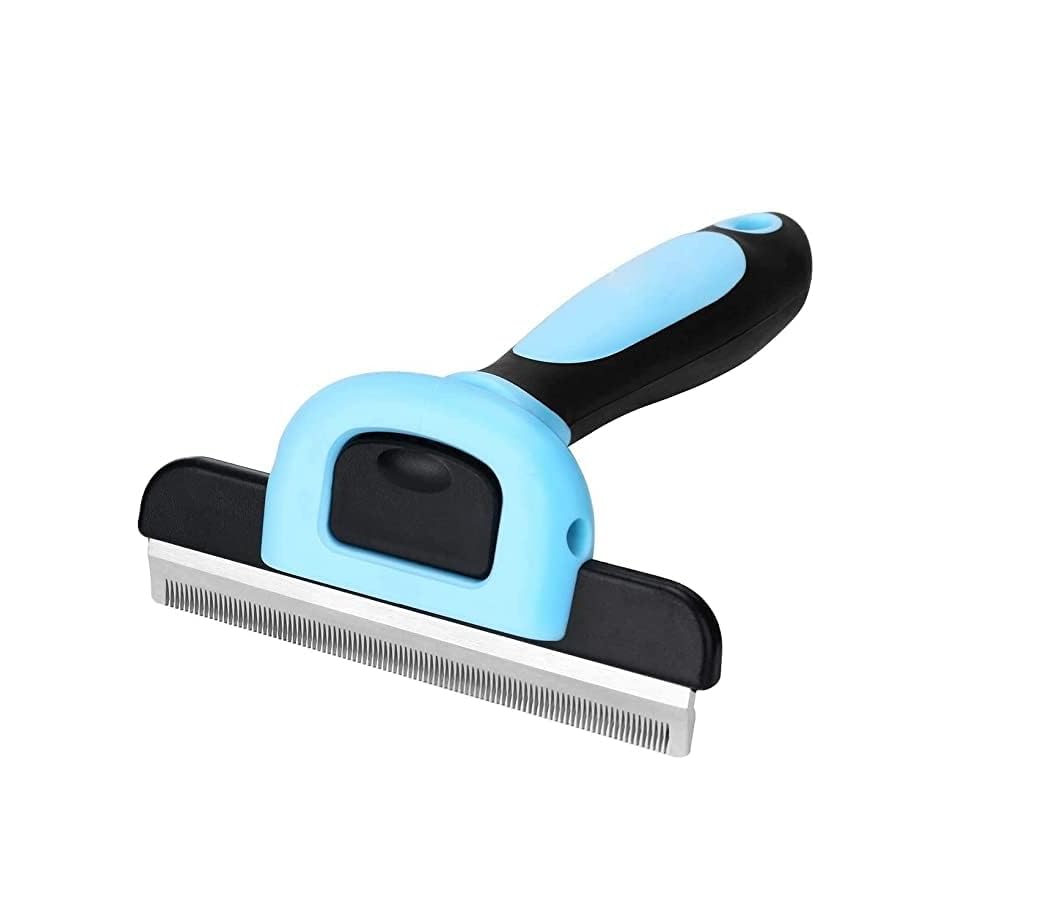 Jhepcoin Professional Dematting And Deshedding Comb Tool For Pet Grooming Gentle Hair Brushes Shedding Cleaning Fur Lice Remover