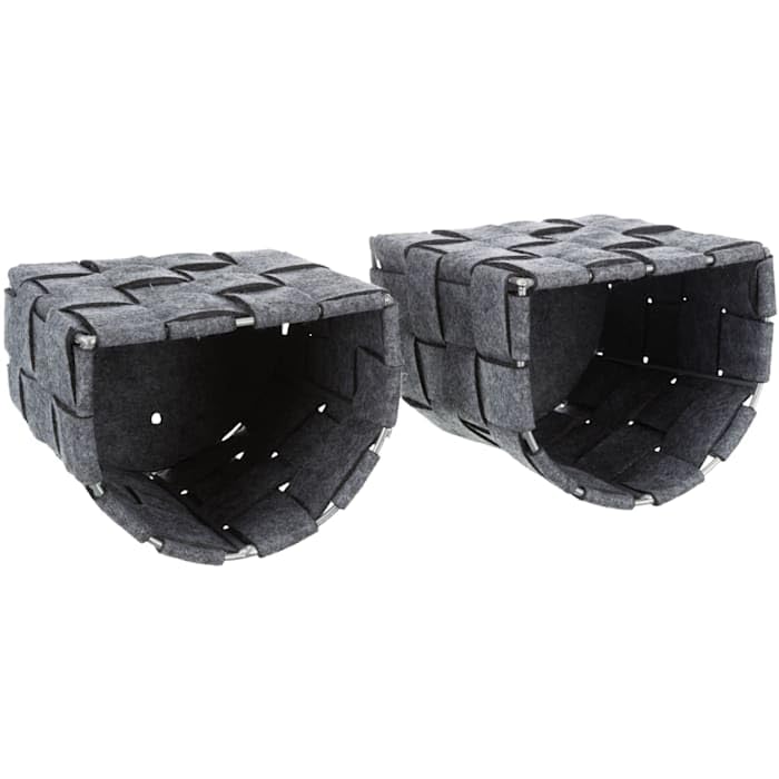Trixie Frehi Wall Mount Cat Condo Set, 2 Condos And 2 Steps, Dark Gray