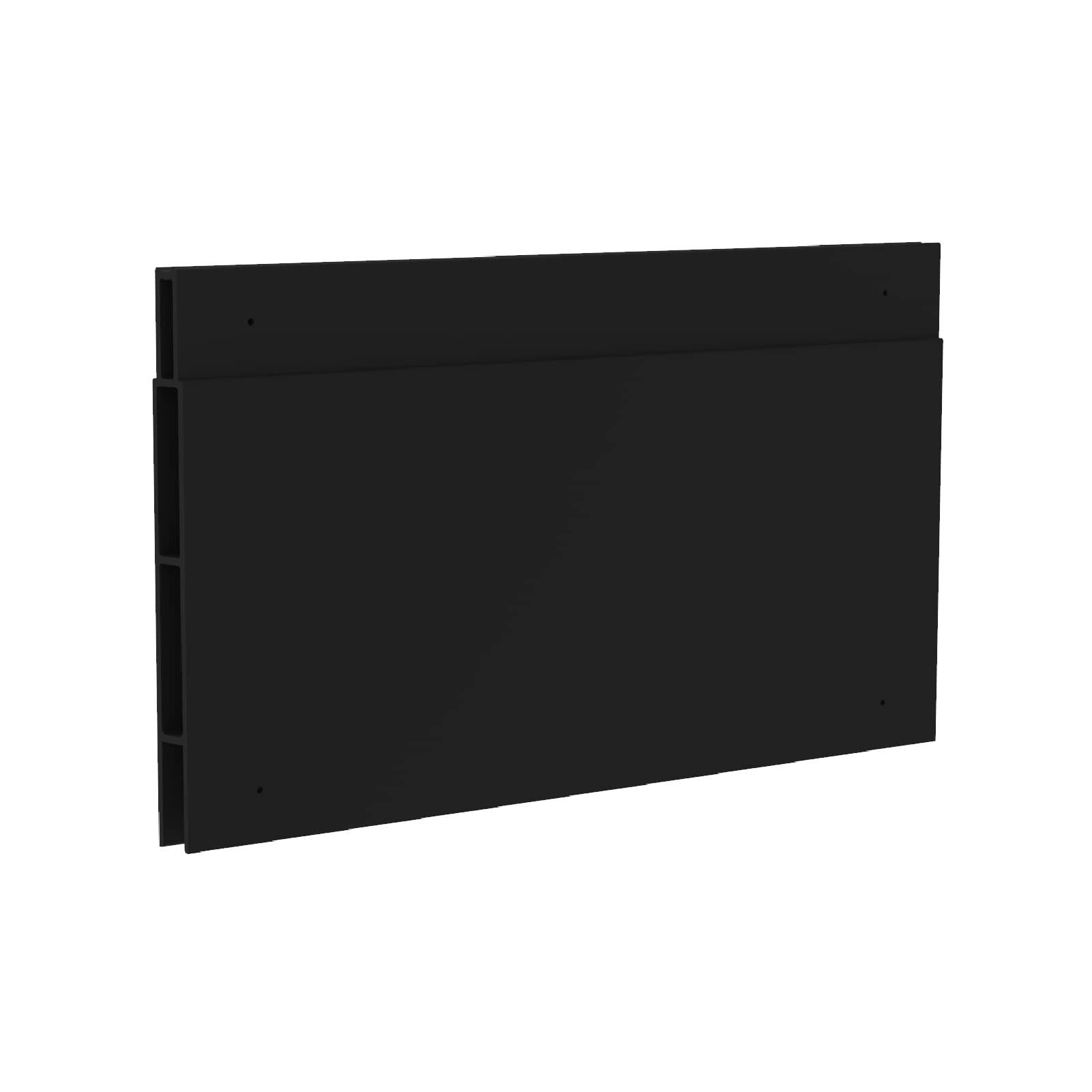 Hakuna Pets Patio Pet Door 3.9    Height Extension, Fits Screen Insert Panel for Medium Doors, Black