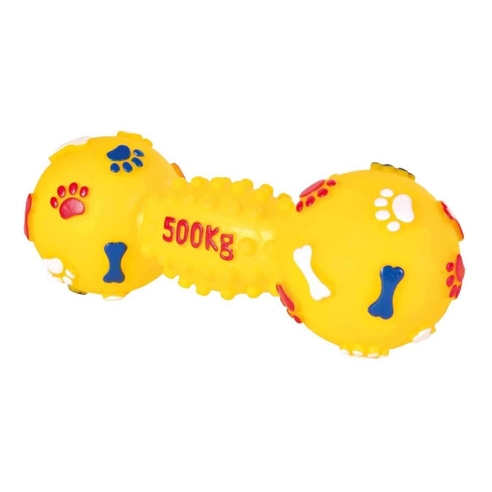 Trixie Dumbbell Vinyl Rubber Dog Toy  Medium