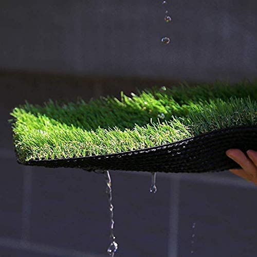 WMG GRASS Premium Artificial Grass Turf, 6.5' x 10' Drainage Mat for Dogs & Pets - Realistic Indoor/Outdoor Use (65 sq ft)