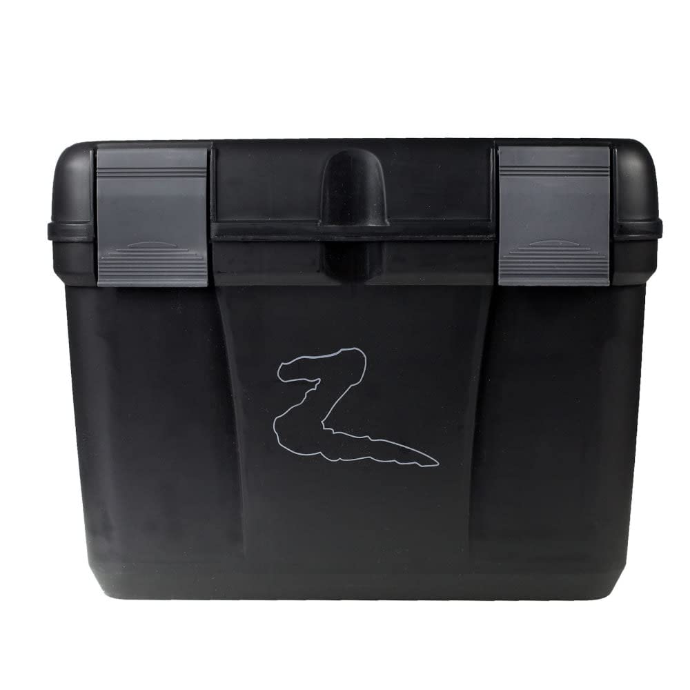 Horze Smart Grooming Box For Horses, Dogs, Cats With Removable Tray | Non-Slip, Crack Resistant | 16'' X 12'' X 12'' - Black - O