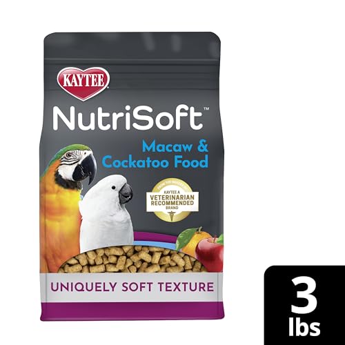 Kaytee NutriSoft Macaw and Cockatoo Food - 3 lb