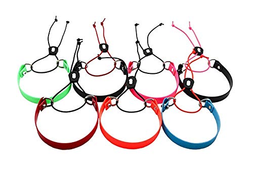 Full Grip Supply Surefit 3/4'' Biothane E-Bungee Collar Medium 12''-24'' Neck Size Quick On/Off E-Collar Strap Fits Educator Dog