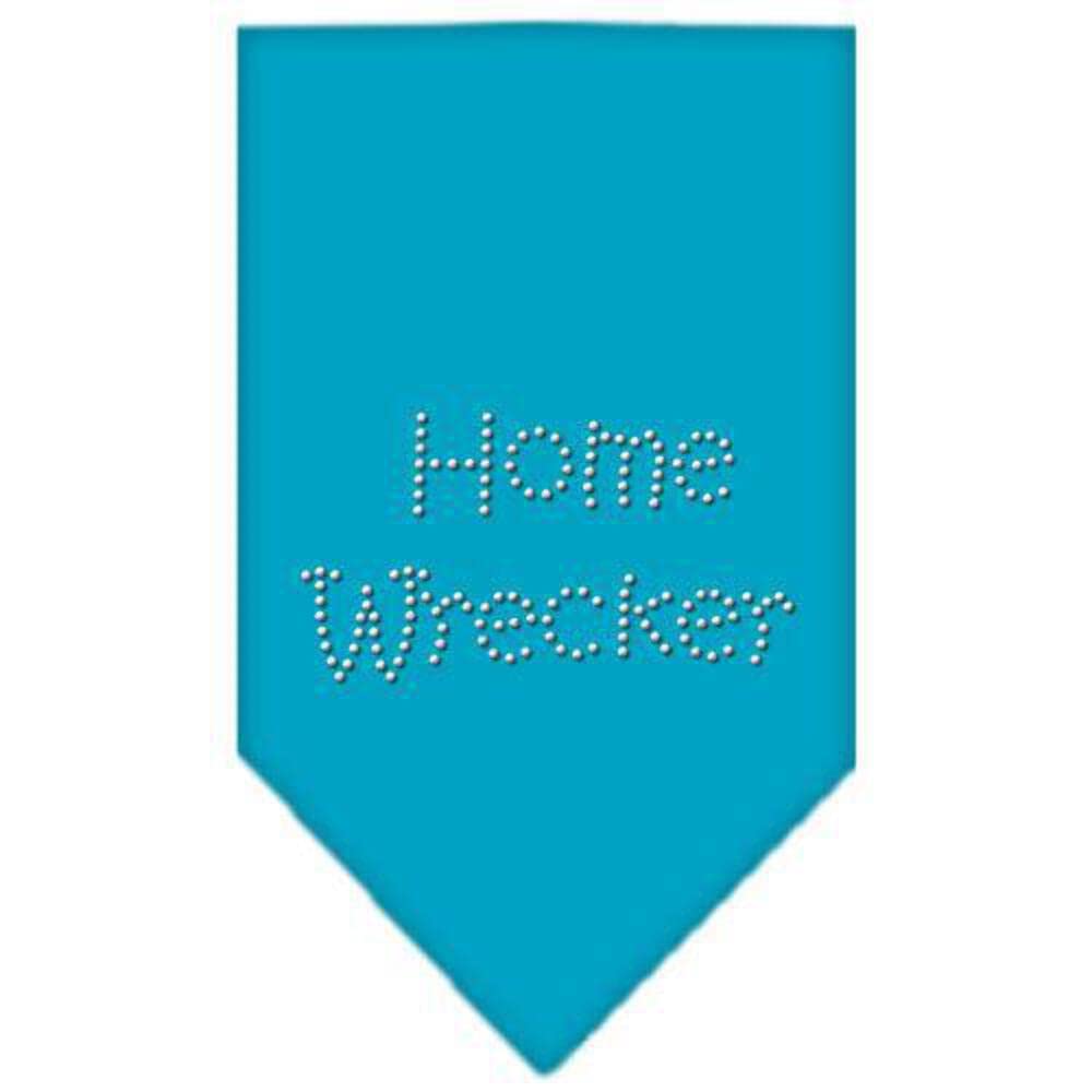 Mirage Pet Products Home Wrecker Rhinestone Bandana, Small, Purple