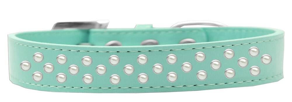 Dog, Puppy & Pet Fashion Collar, Pearl Rimsets Sprinkles White 20