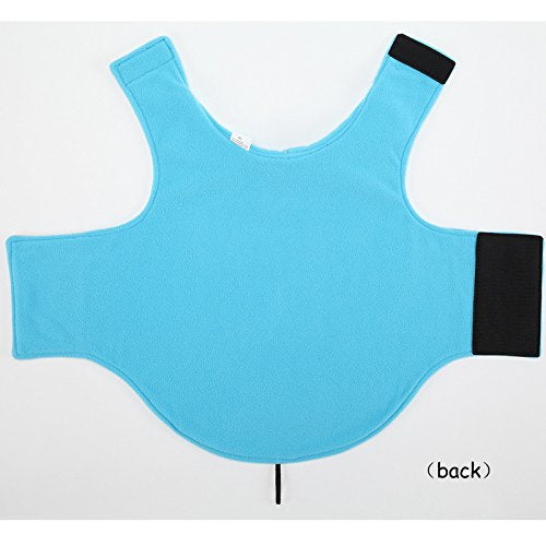 Creation Core Windproof Plush with Sport Vest Dog Clothes Night Reflective Jacket Pet Keep Warm Jacket No Pull No Choke Design E