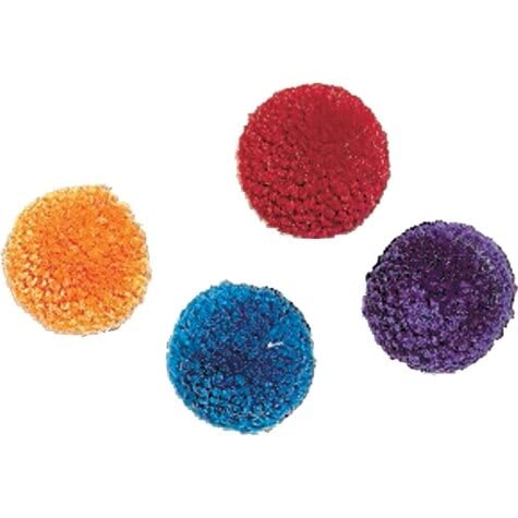Colorful Catnip-Filled Wool Pom Poms By Spot
