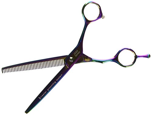 Master Grooming Tools 5200 Rainbow Series Shears - High-Performance Shears for Grooming Dogs - Thinners, 6