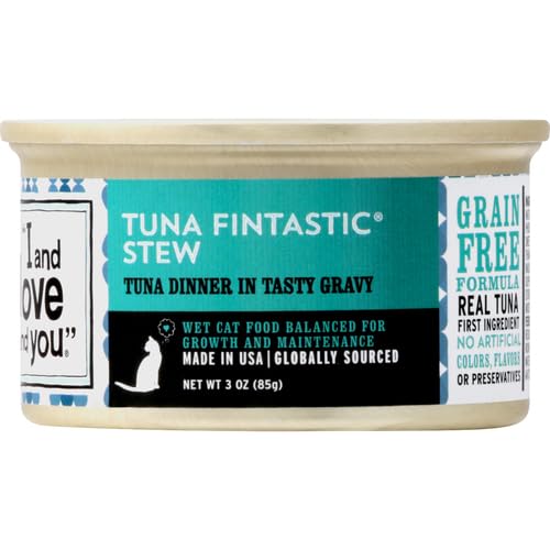 CAT FOOD TUNA STEW CAN