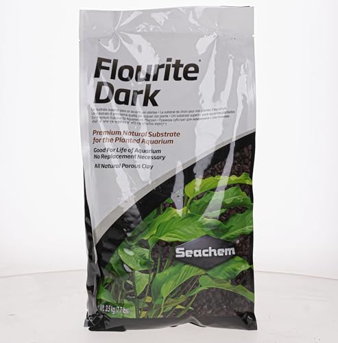 Seachem Flourite Black Dark Gravel, 7.7 Lb