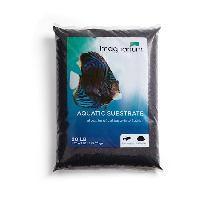 imagitarium Black Aquarium Sand 20 lbs.