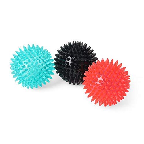 Woofy Tpr Material Spike Dog Puppy Chew Teething Rubber Toy, Dog Toothbrush Toy (Pack Of 1) (Colour May Vary) (Solid Spike Ball)