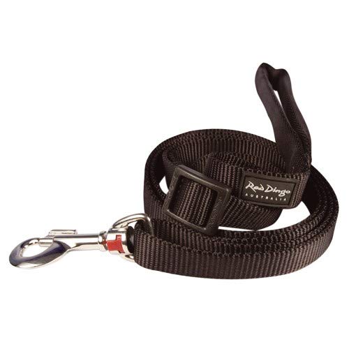 Red Dingo Classic Dog Lead, Large, Black