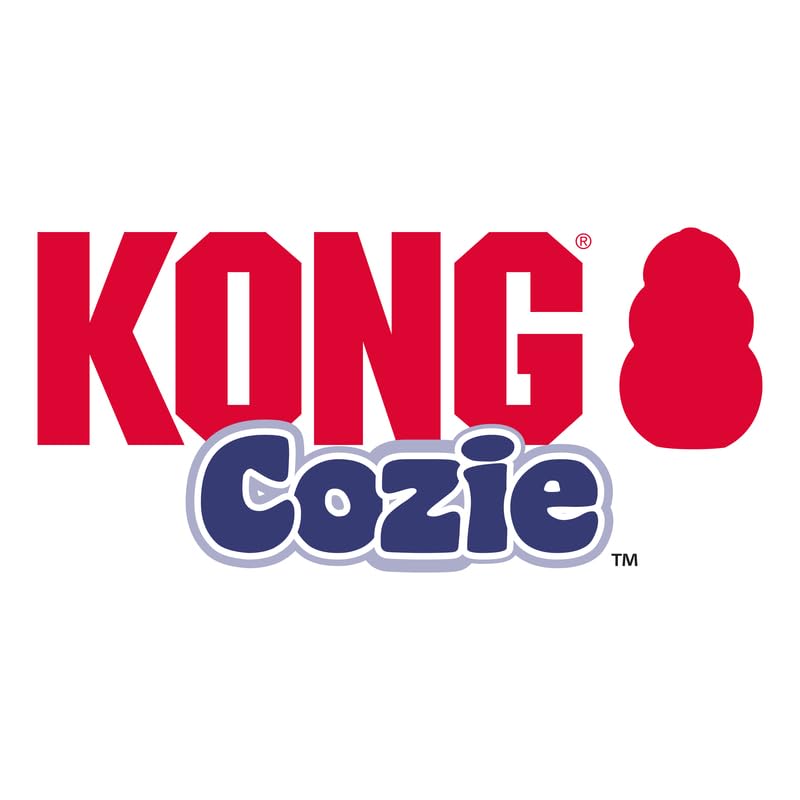 Kong Cozie Jumbo Marvin The Moose - Xl Sized Plush Dog Toy For Large And X-Large Breeds
