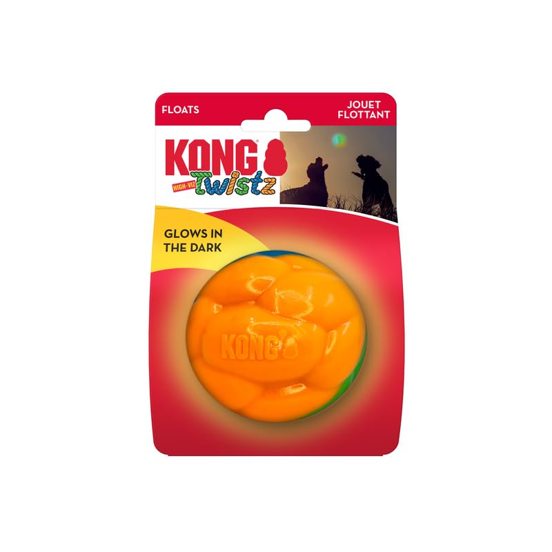 Kong Twistz High Visibility Ball Large
