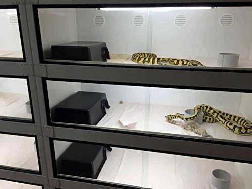 Leoterra Large Reptile Hide for Snakes & Lizards - Durable, Easy to Clean, Medium Size (10.23"x7.48"x2.75")