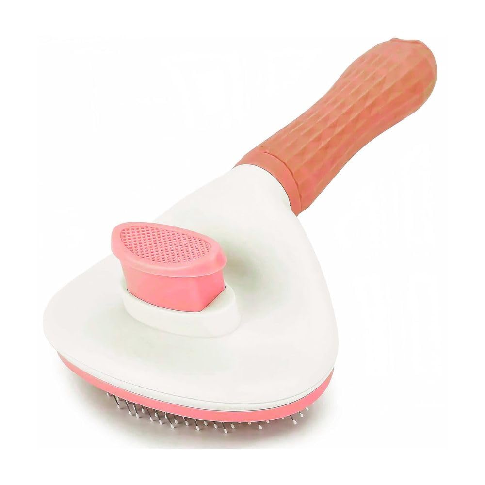 Kavid SelfCleaning Pet Grooming Brush For Dogs & Cats  Deshedding Slicker Tool For Short, Medium & Long Hair  Removes Loose F