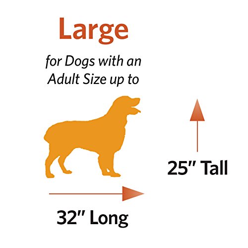 Midwest Homes For Pets Over-Stuffed Dog Bed Feat Teflon With Gray/Fleece Pattern, Large