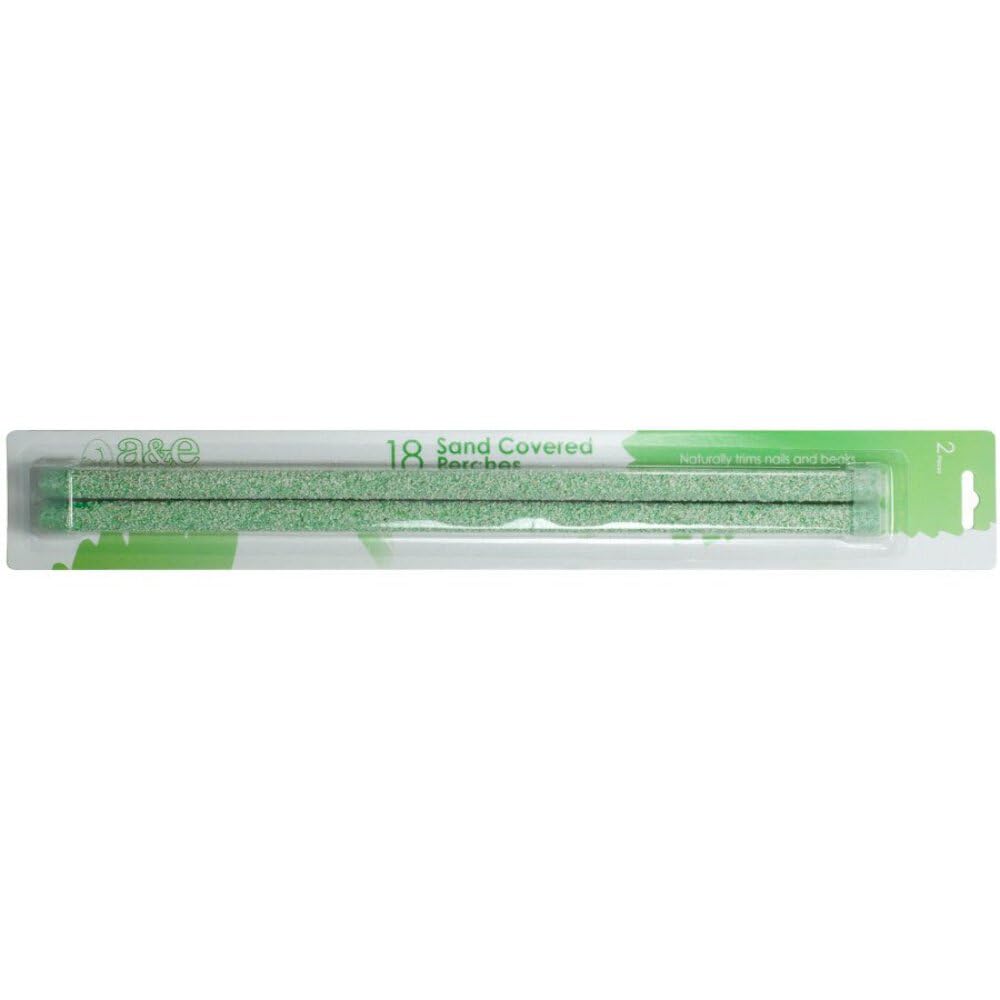 A&E Cage Company 52400841: Perch Replacement Sand 18In/2Pk