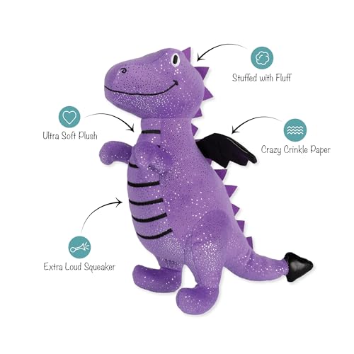 Fringe Studio Pet Toy, Dont BE A Drag-ON Plush Dog Toy, PetShop Collection (314626)