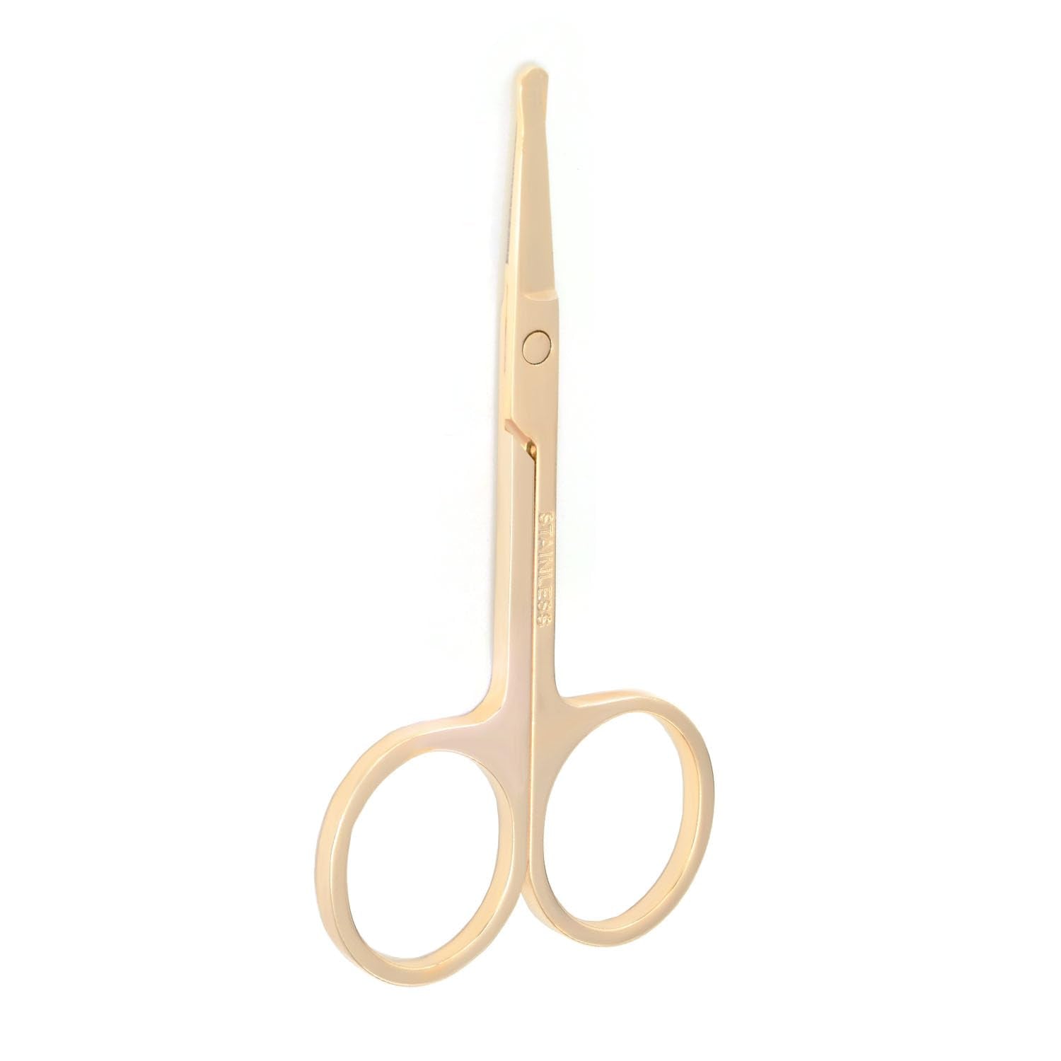 Yutoner 3.5 Inch Silent Pet Grooming Tiny Safety Scissors For Cats & Dogs - Quiet Alternative To Electric Clippers For Sensitive