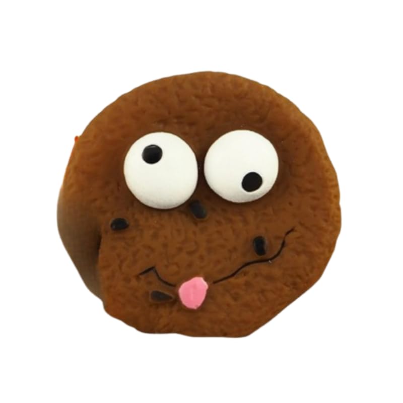 Psk Pet Mart Squeaky Dog Toy Doughnut Party Supplies Gifts For Small/Medium Puppies (Random Colour)