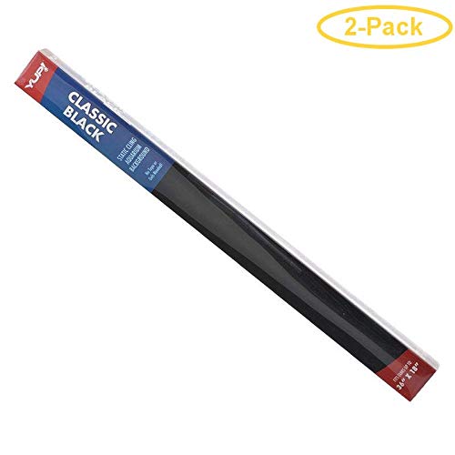 Aquatic Creations Black Cling Aquarium Background 36'' Long X 18'' Wide - Pack Of 2