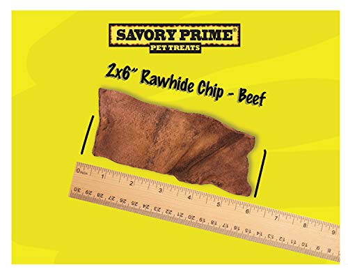 RAWHIDE CHIPS BEEF 1# (Pack of 1)